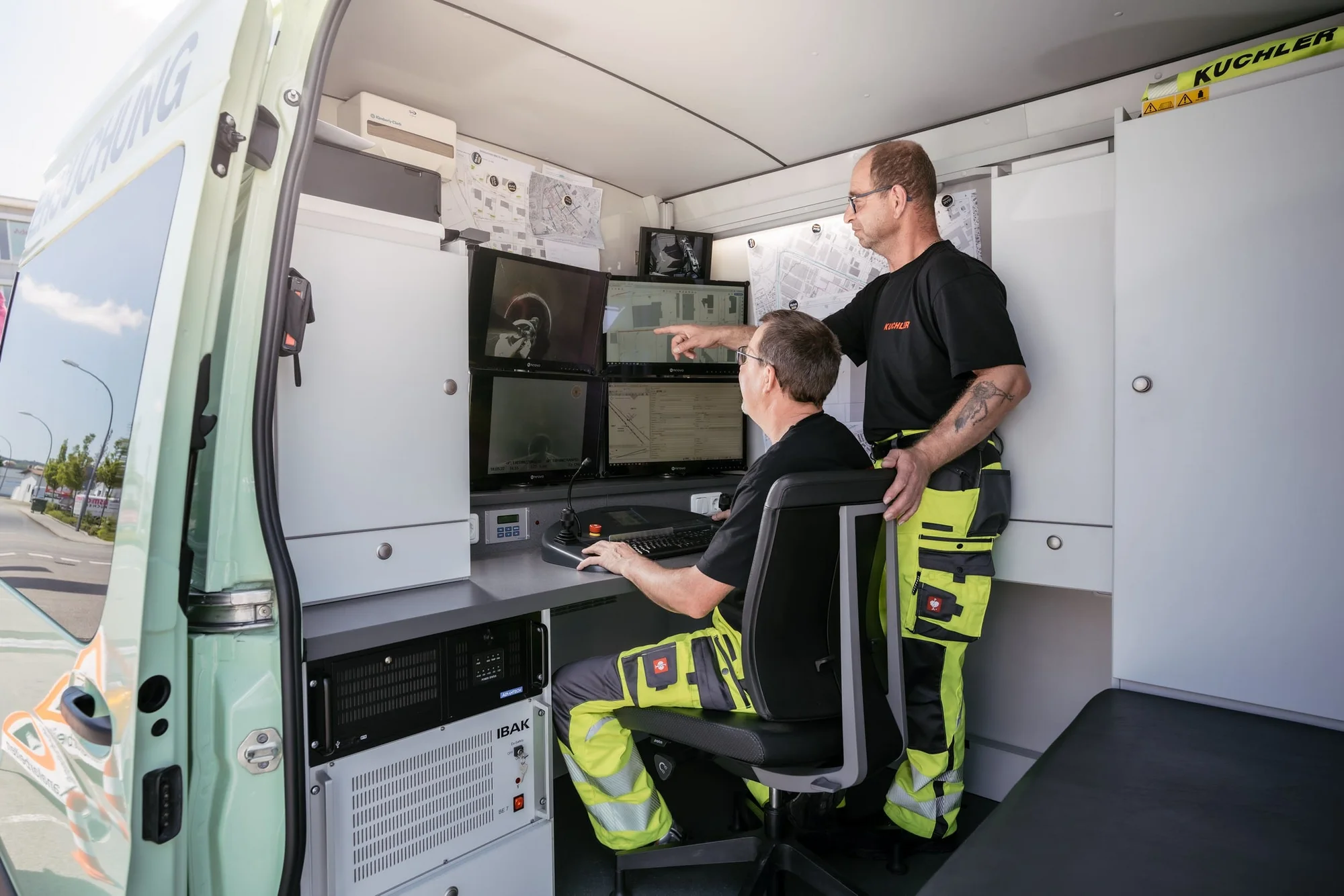 Ablauf von Kanalreinigung und Rohrreinigung in Perlesreut